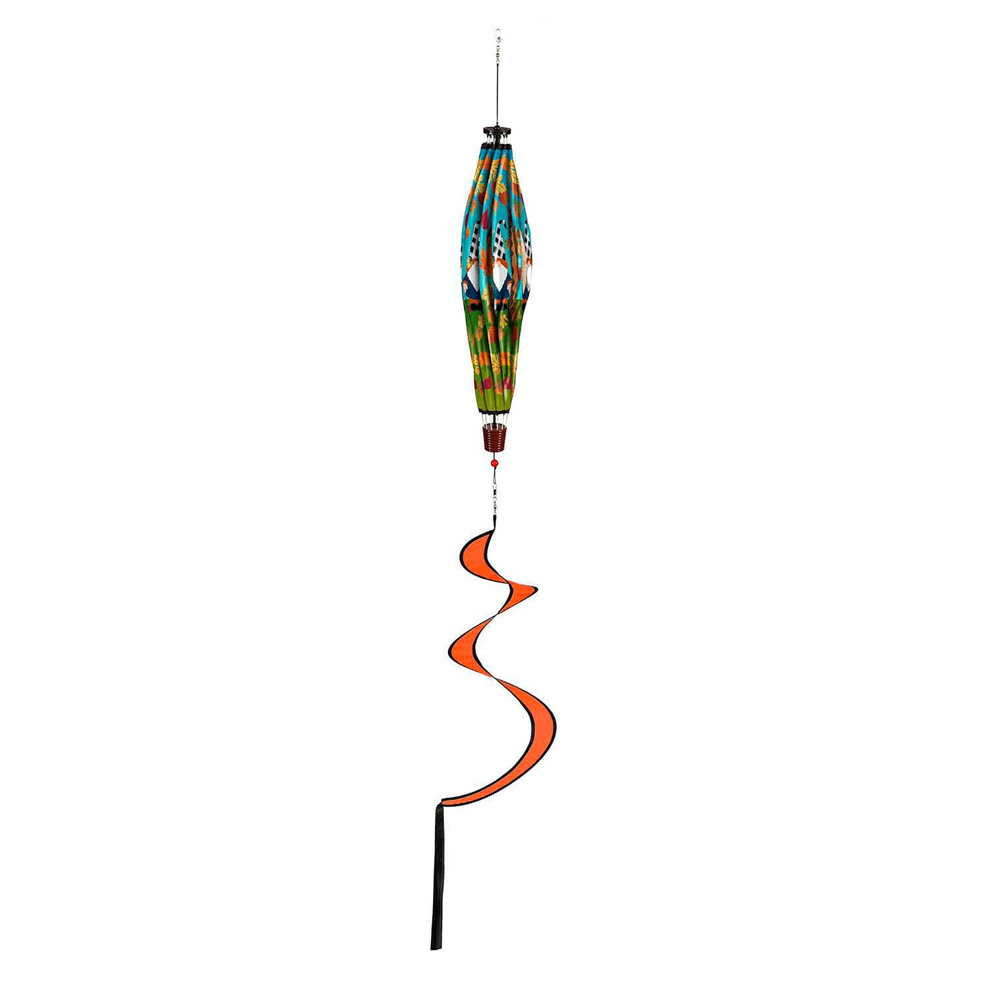 Fall Plaid Gnome Balloon Spinner