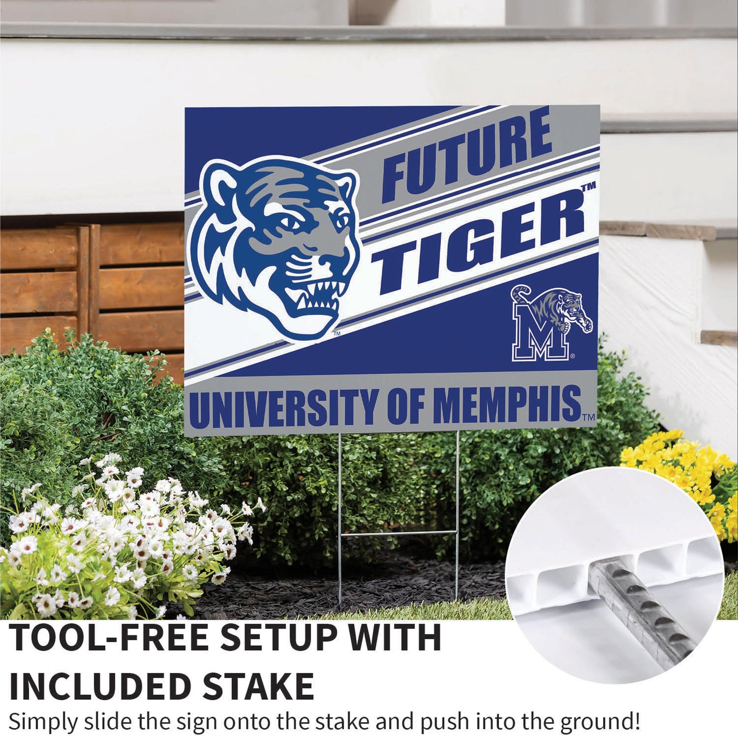 University of Memphis Coroplast Yard Sign, Future Student