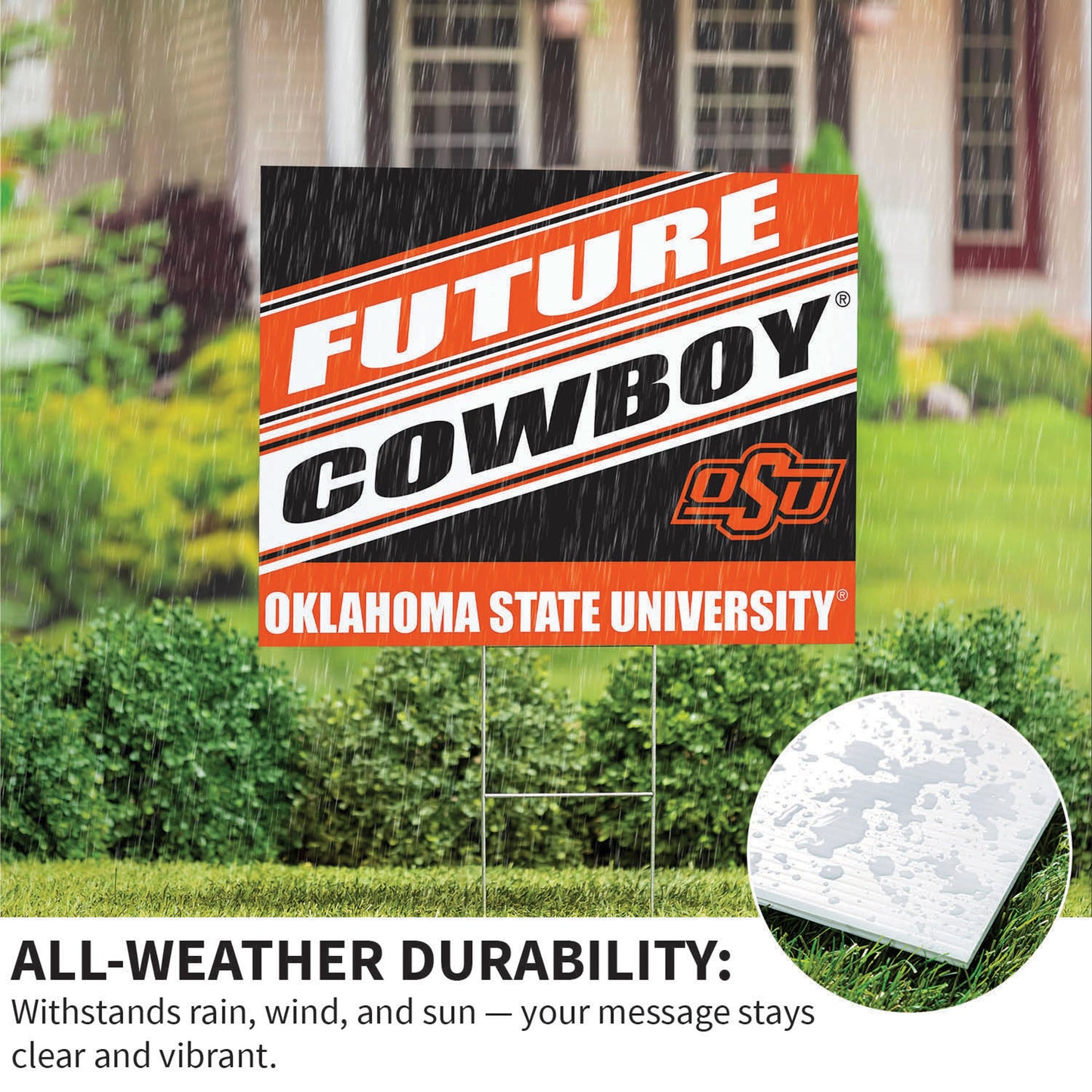 Oklahoma State University Coroplast Yard Sign, Future Student