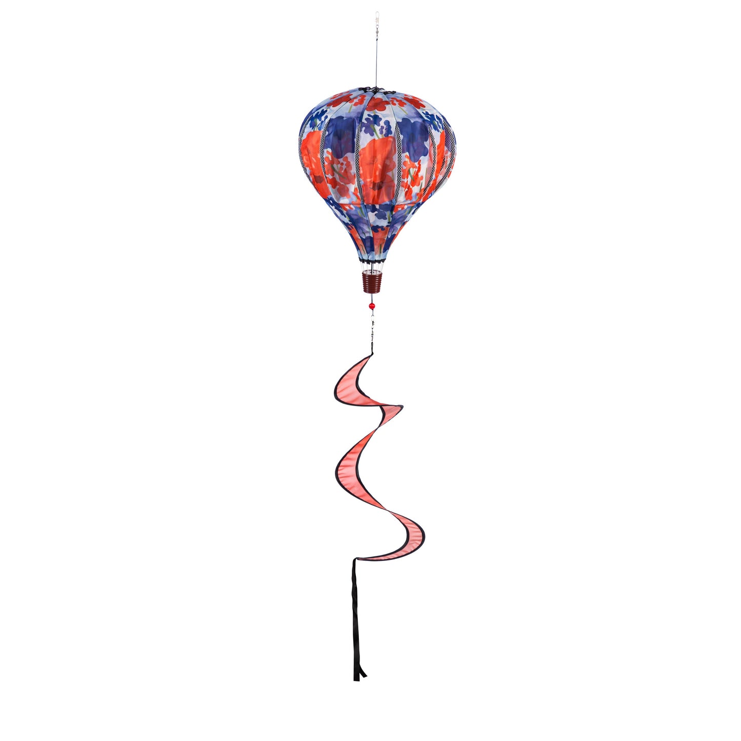 Patriotic Floral Balloon Spinner