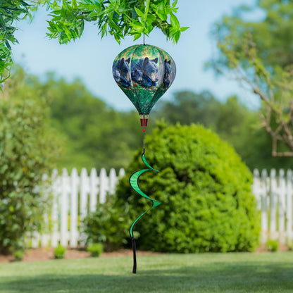 Mom and Baby Bear in the Meadow Balloon Spinner