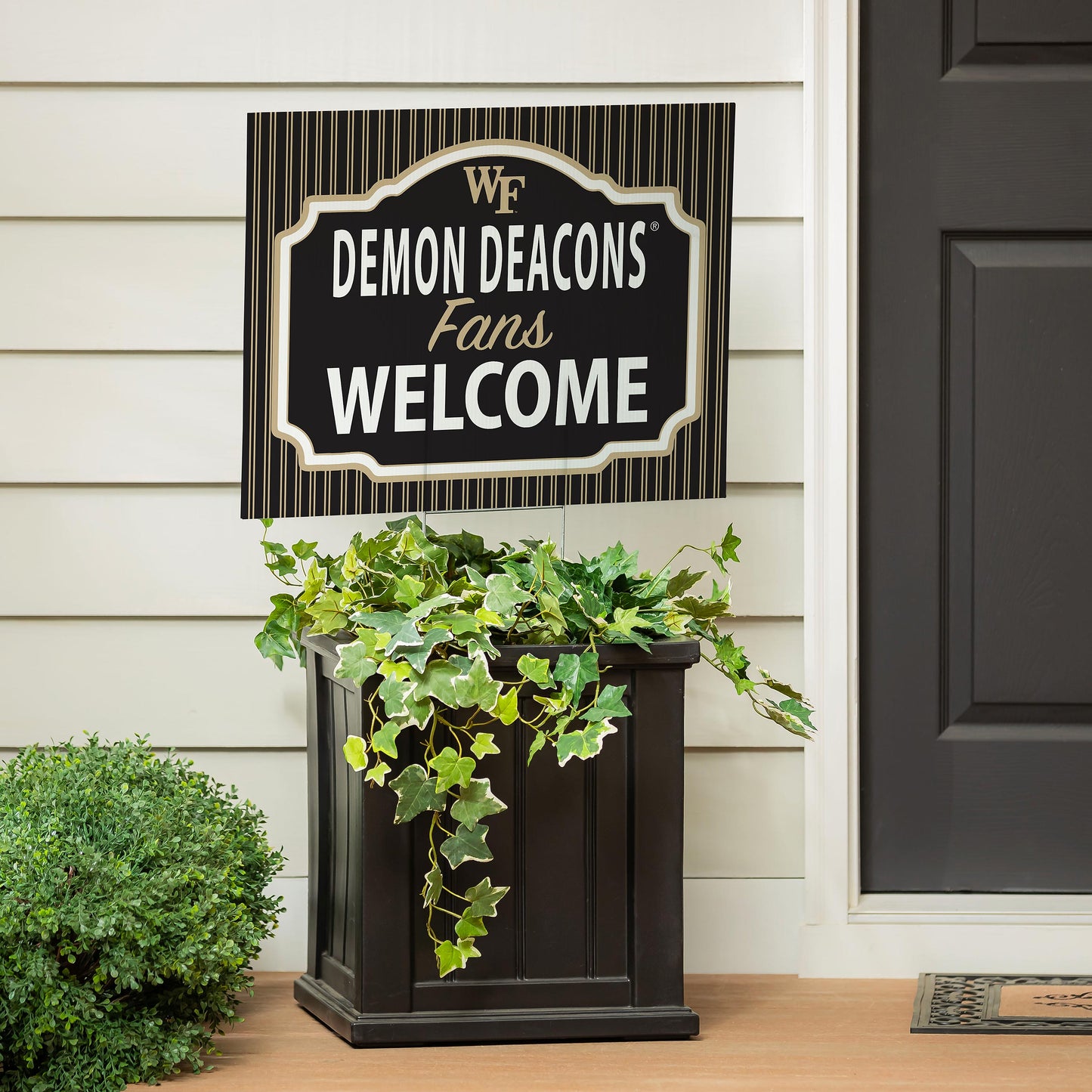 Wake Forest University Coroplast Yard Sign, "Fans Welcome"