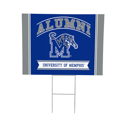 University of Memphis Coroplast Yard Sign Alumni