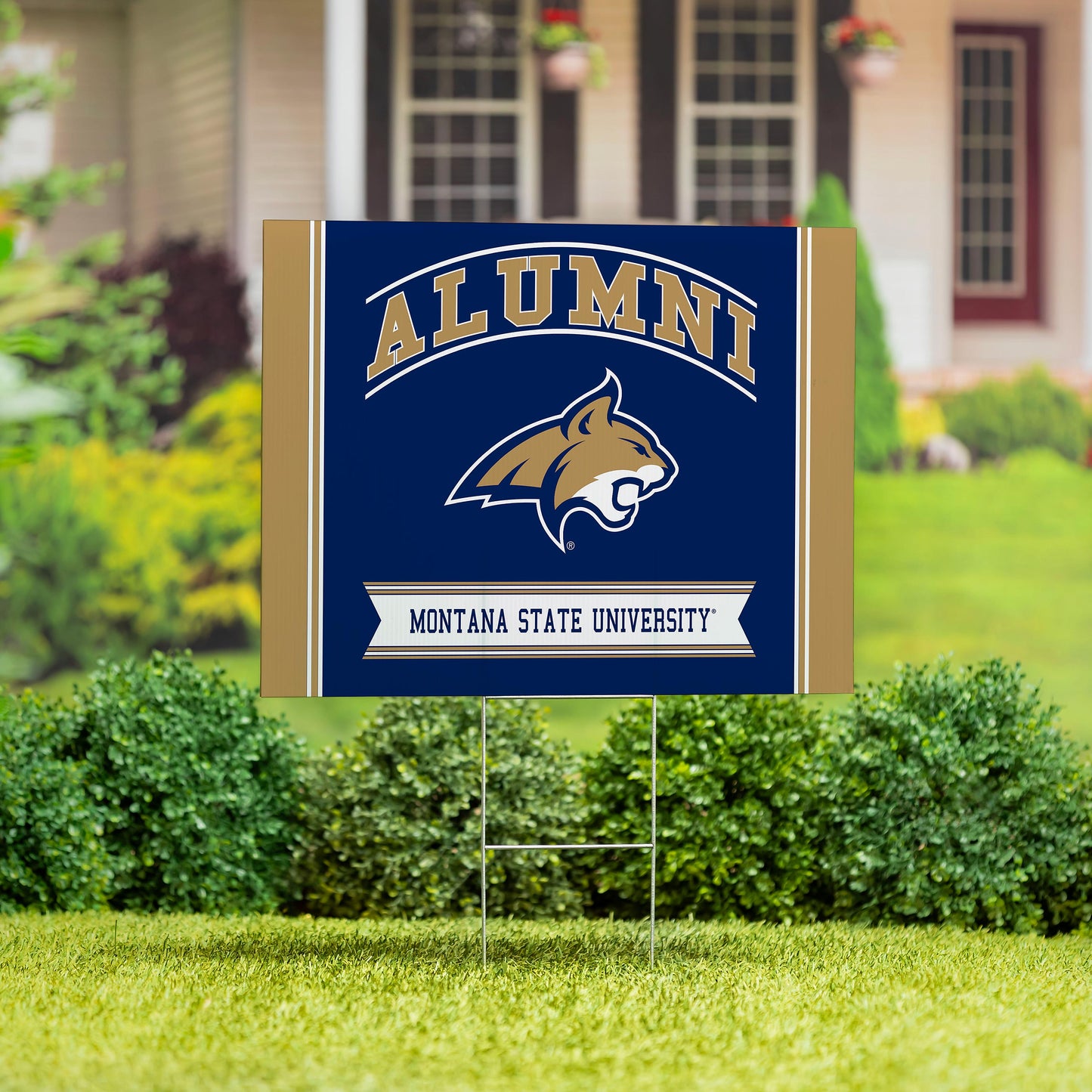 Montana State University Coroplast Yard Sign Alumni