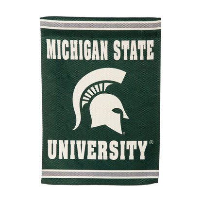 Embossed Suede Flag, GDN Size, Michigan State University