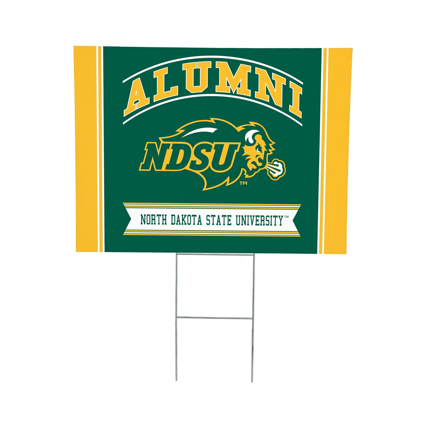 North Dakota State University Coroplast Yard Sign Alumni