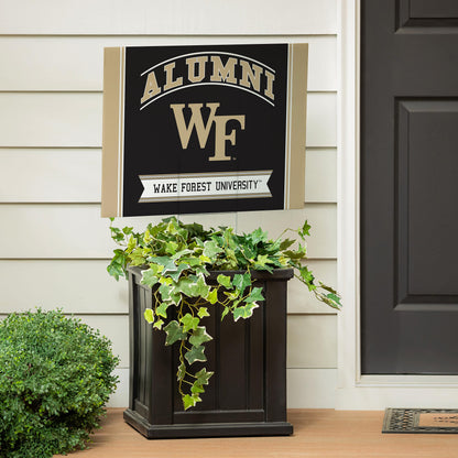 Wake Forest University Coroplast Yard Sign Alumni