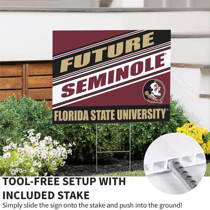 Florida State University Coroplast Yard Sign, Future Student