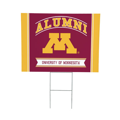 University of Minnesota Coroplast Yard Sign Alumni