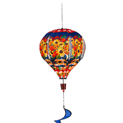 Fall Friends Burlap Balloon Spinner, Blessed Floral
