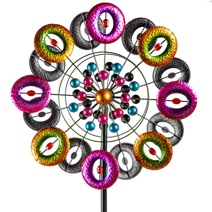 75"H Musical Notes Wind Spinner