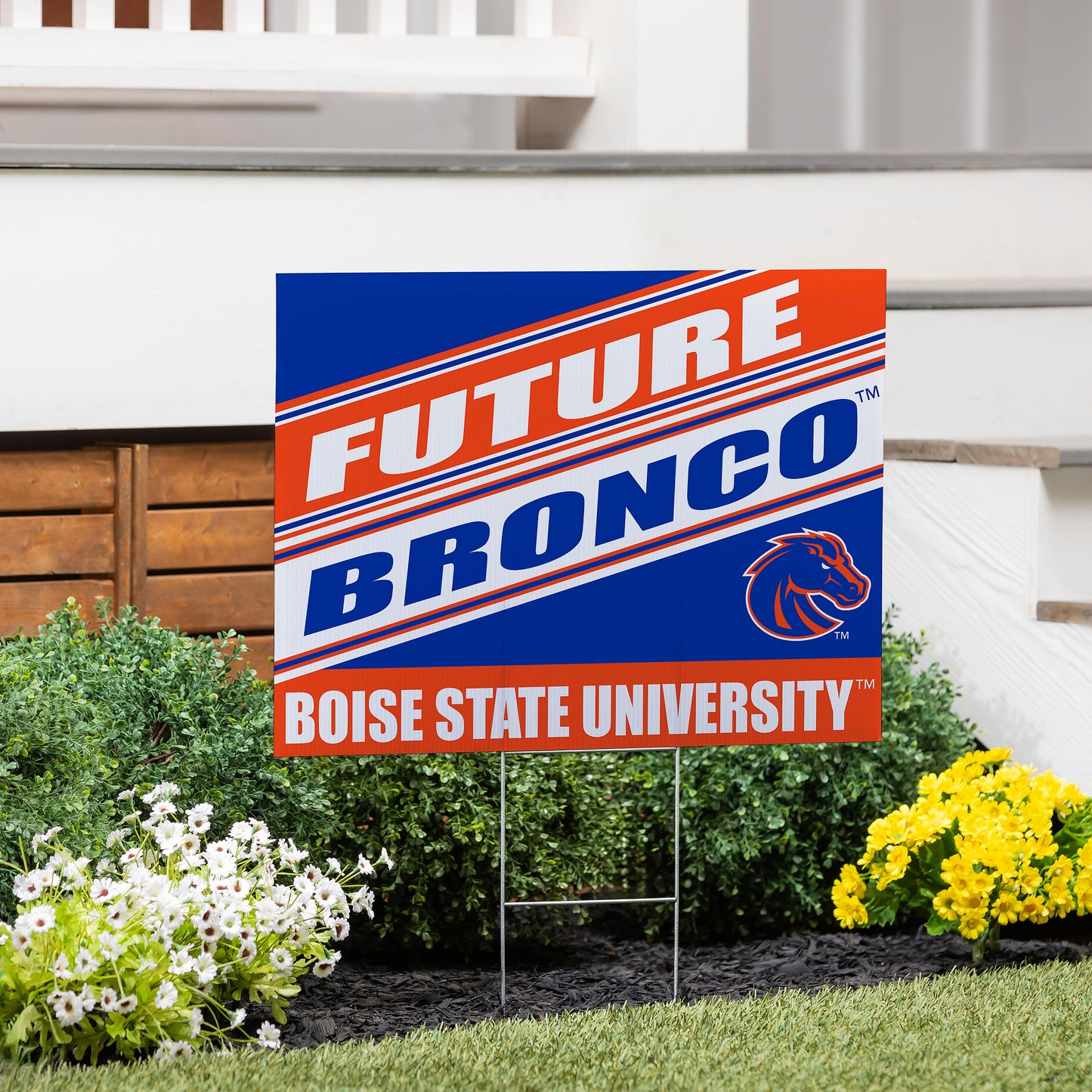 Boise State University Coroplast Yard Sign, Future Student