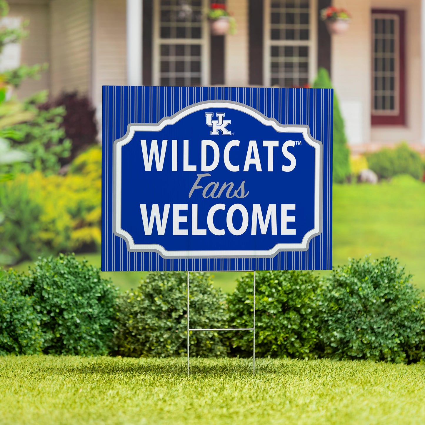 University of Kentucky Coroplast Yard Sign, "Fans Welcome"