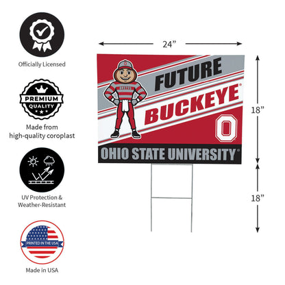 Ohio State University Coroplast Yard Sign, Future Student