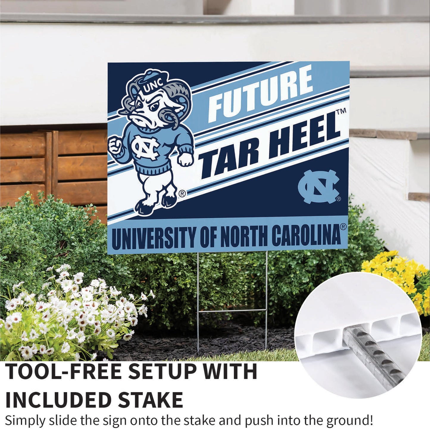 University of North Carolina Coroplast Yard Sign, Future Student