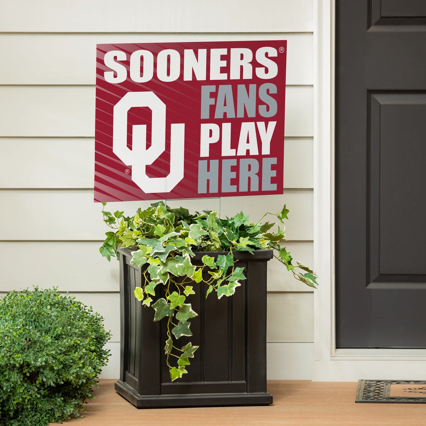 University of Oklahoma Coroplast Yard Sign "Fans Play Here"