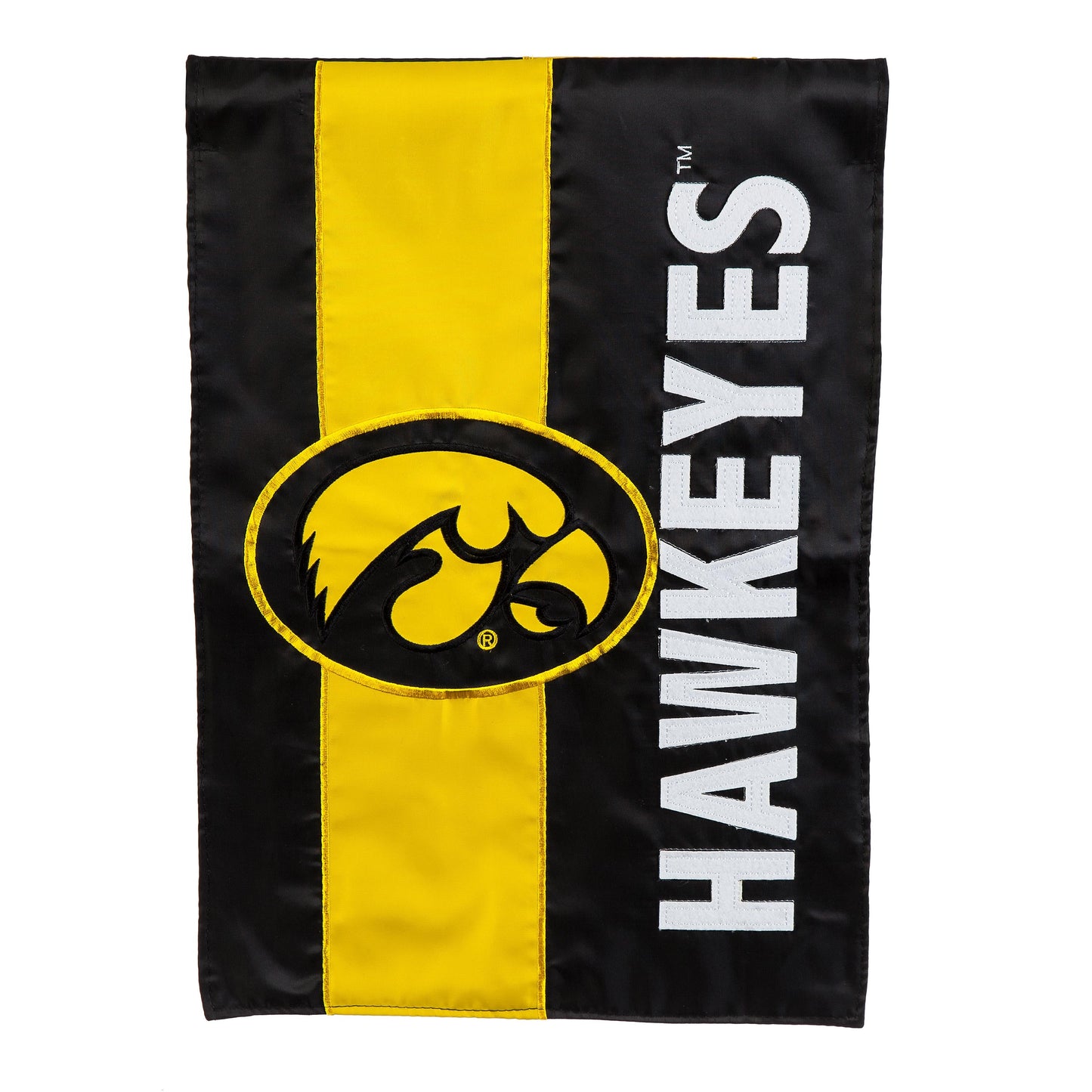University of Iowa Embellished Garden Flag