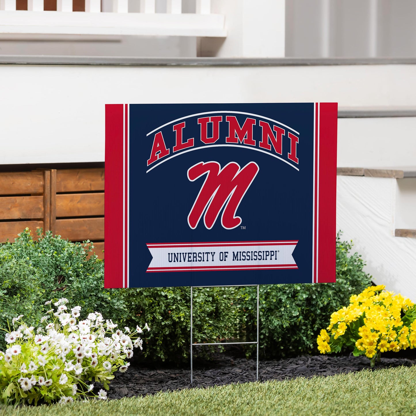 University of Mississippi Coroplast Yard Sign Alumni