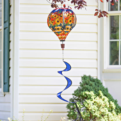 Fall Friends Burlap Balloon Spinner, Blessed Floral