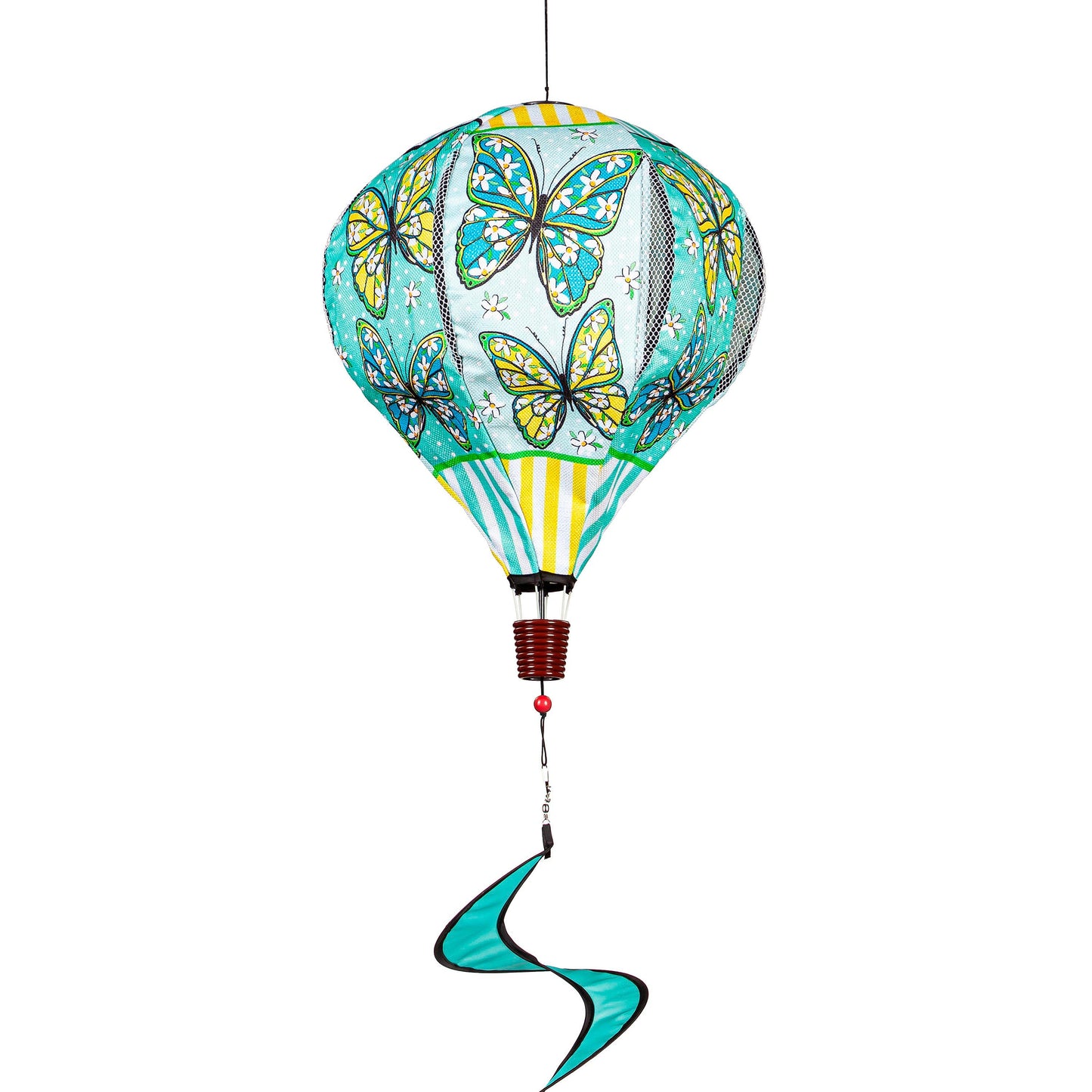 Floral Butterfly Welcome Balloon Spinner