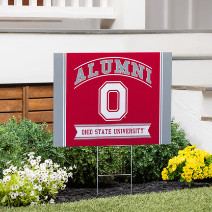 Ohio State University Coroplast Yard Sign Alumni