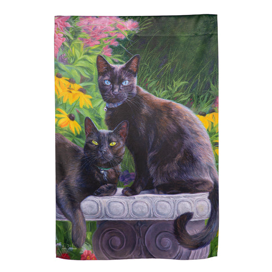 Black Beauties Suede House Flag