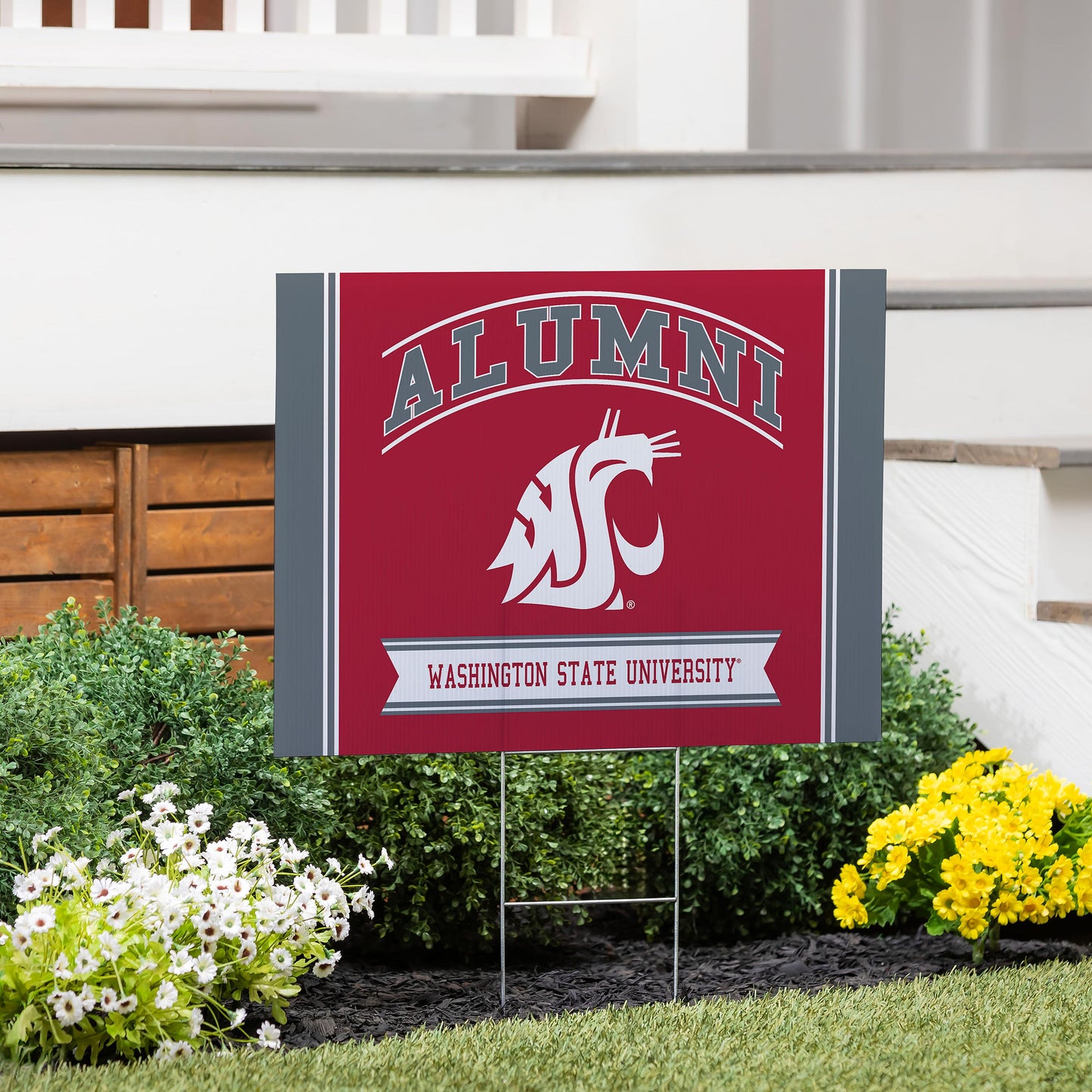 Washington State University Coroplast Yard Sign Alumni