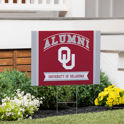 University of Oklahoma Coroplast Yard Sign Alumni