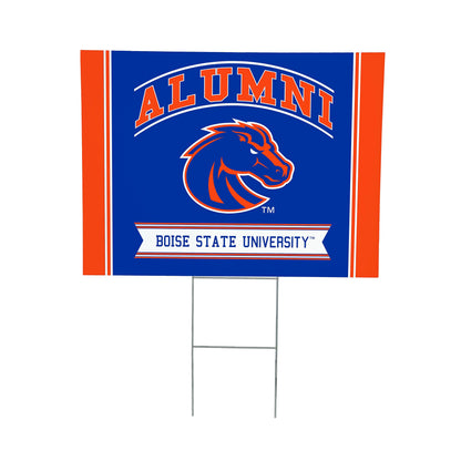 Boise State University Coroplast Yard Sign Alumni