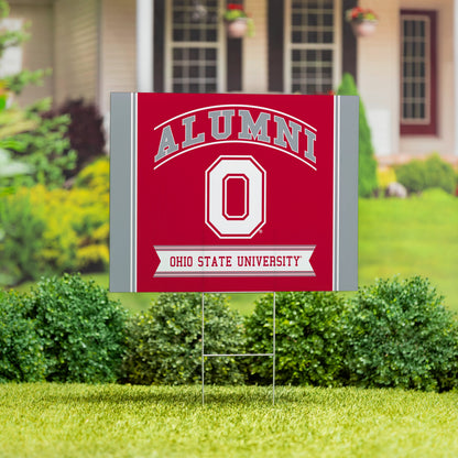 Ohio State University Coroplast Yard Sign Alumni
