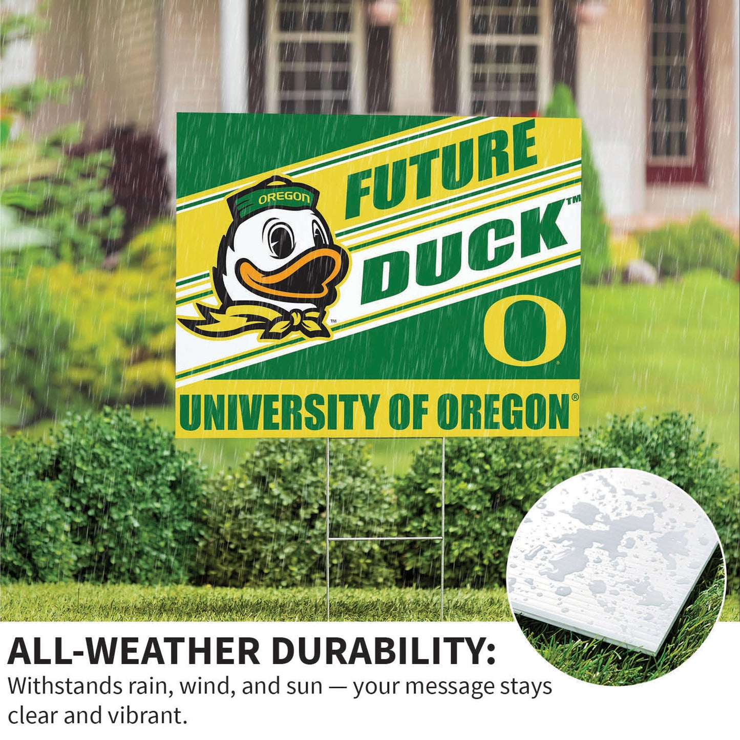 University of Oregon Coroplast Yard Sign, Future Student