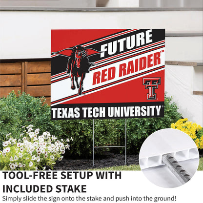 Texas Tech University Coroplast Yard Sign, Future Student