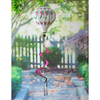 Decorative Garden Balloon Wind Spinner, Hummingbird