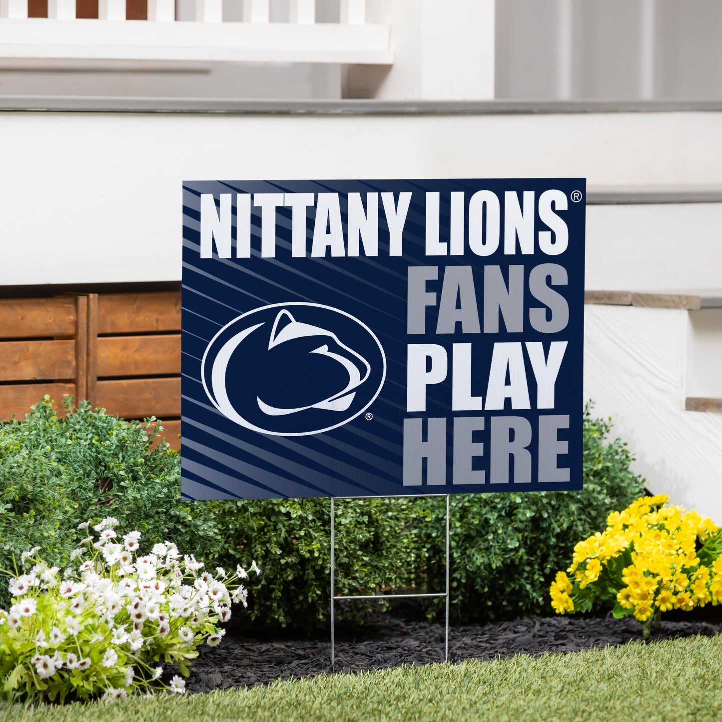 Penn State Coroplast Yard Sign "Fans Play Here"