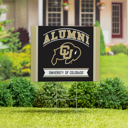 University of Colorado Coroplast Yard Sign Alumni