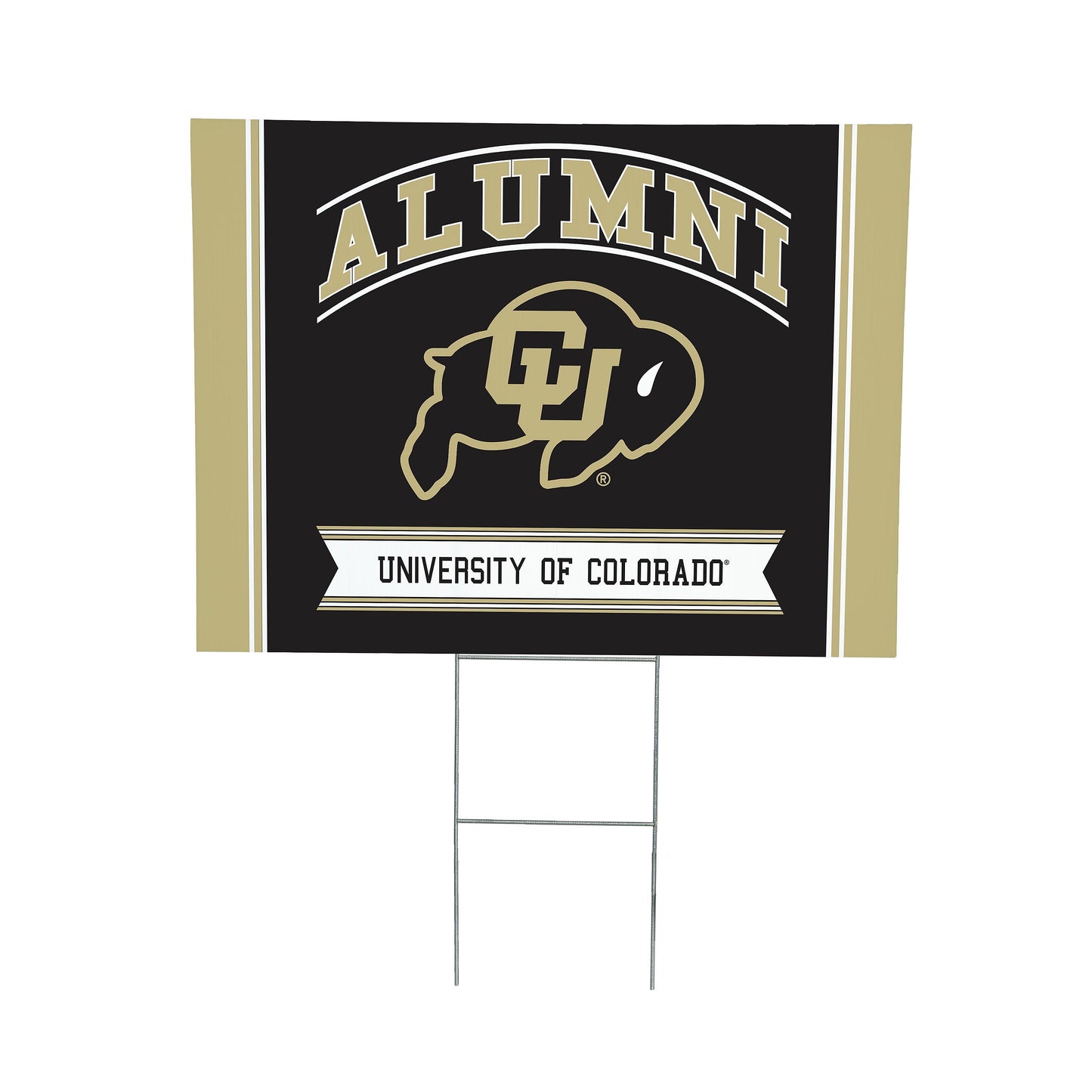 University of Colorado Coroplast Yard Sign Alumni