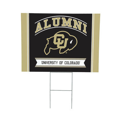 University of Colorado Coroplast Yard Sign Alumni