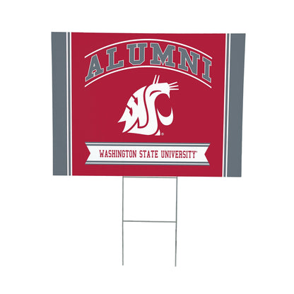 Washington State University Coroplast Yard Sign Alumni