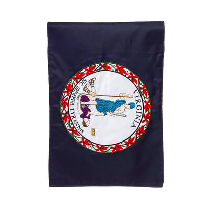 Virginia State Flag Garden Applique Flag