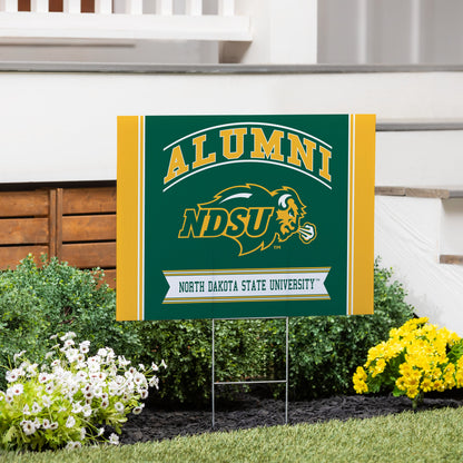 North Dakota State University Coroplast Yard Sign Alumni