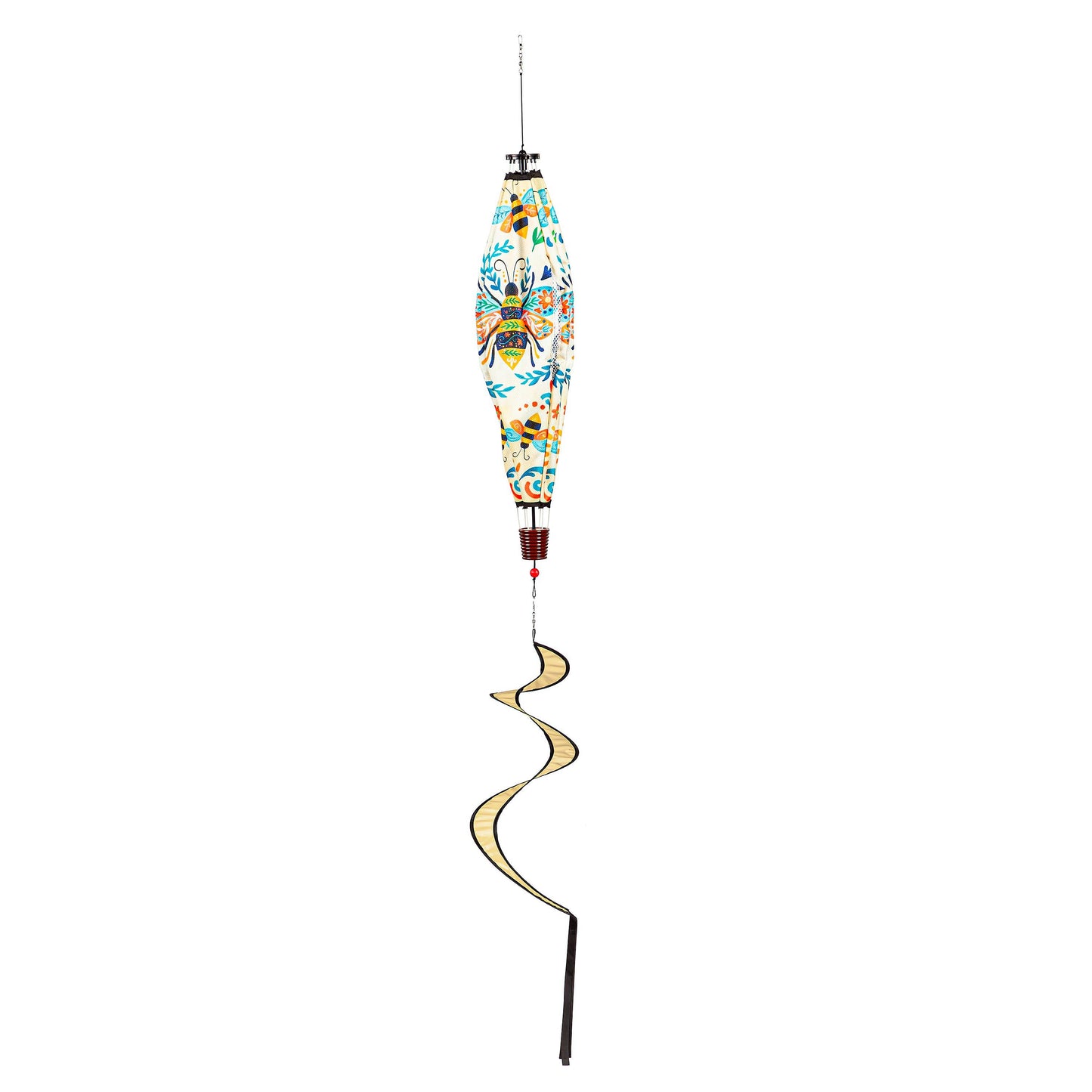 Patterned Bee Balloon Spinner
