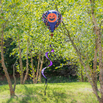 Fall Friends Burlap Balloon Spinner, Jack-o-Lantern