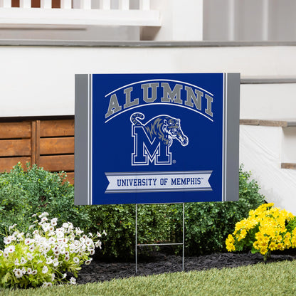 University of Memphis Coroplast Yard Sign Alumni