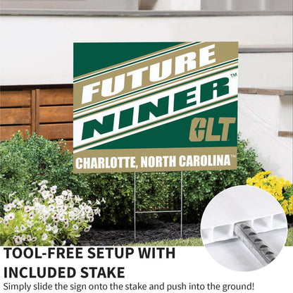 University of North Carolina/Charlotte Coroplast Yard Sign, Future Student