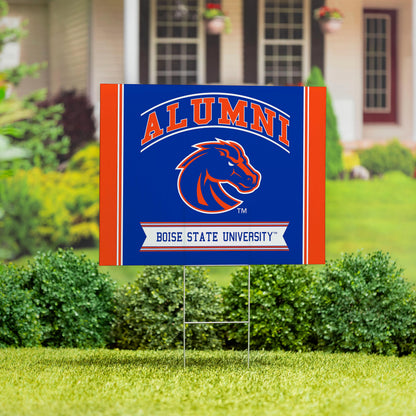 Boise State University Coroplast Yard Sign Alumni