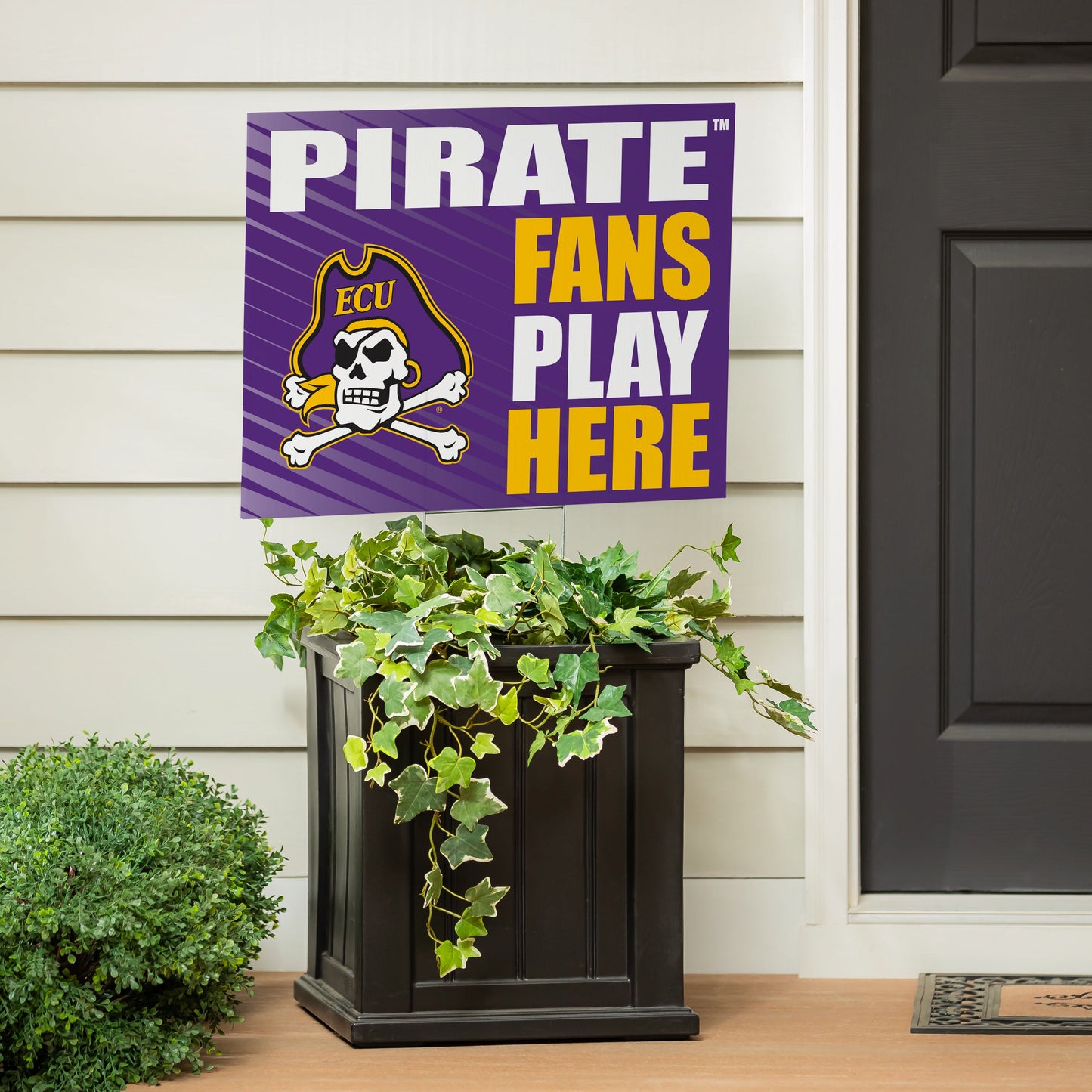 East Carolina University Coroplast Yard Sign "Fans Play Here"