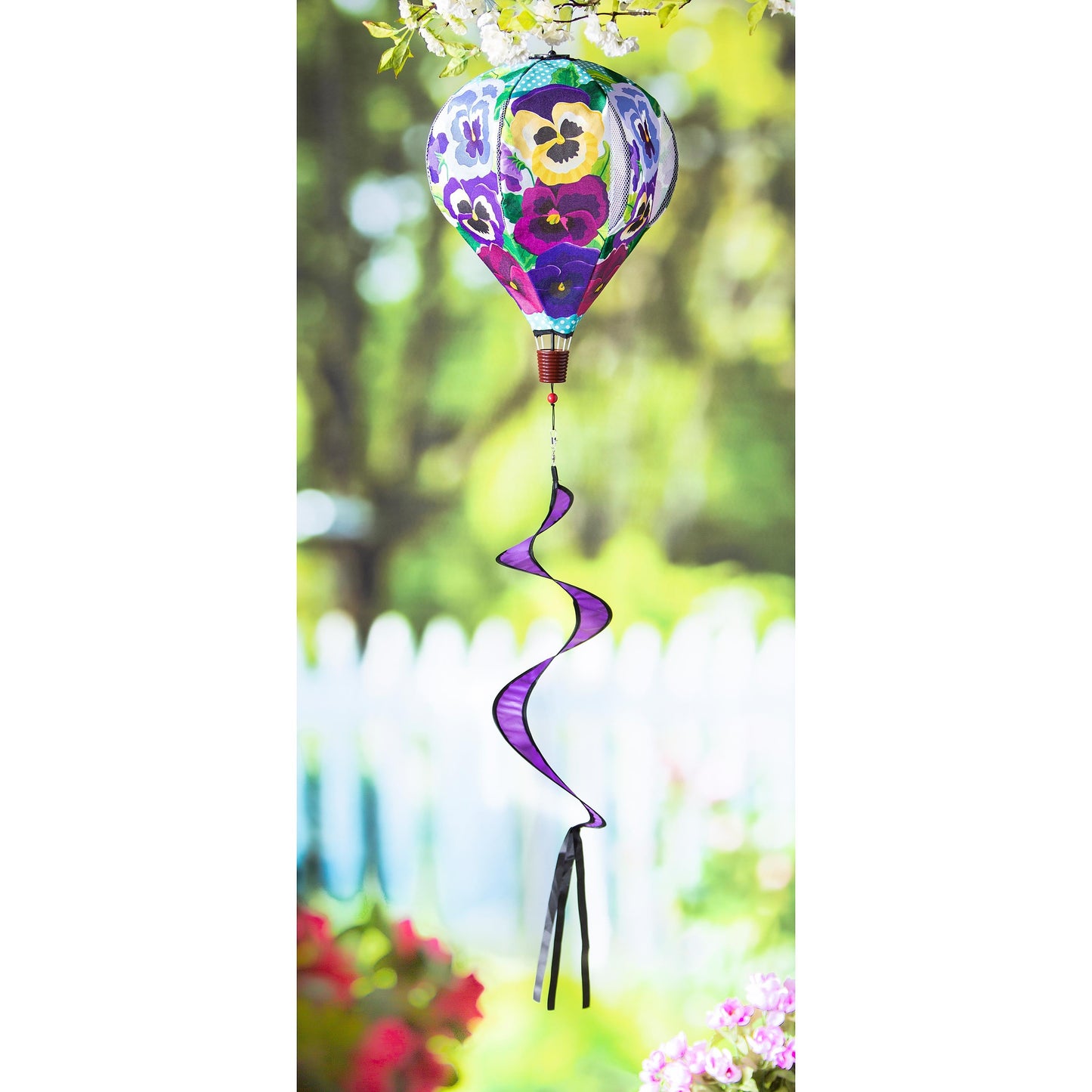 Spring Blooms Balloon Spinner, Pansy