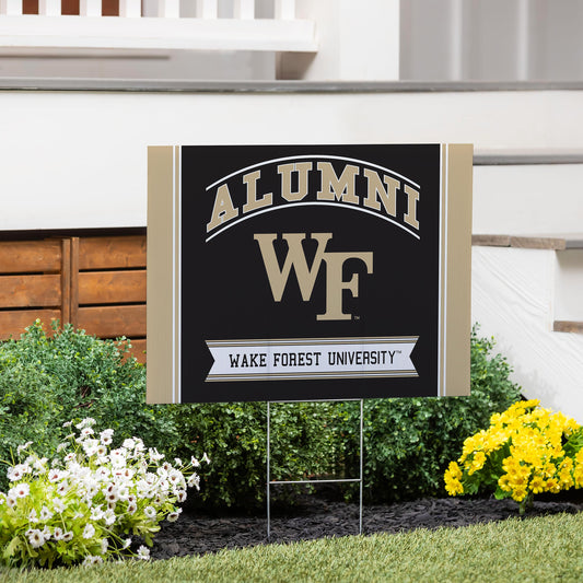 Wake Forest University Coroplast Yard Sign Alumni