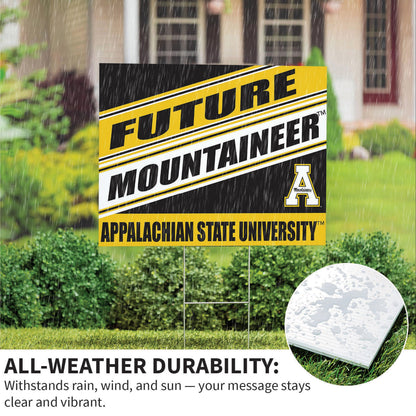 Appalachian State University Coroplast Yard Sign, Future Student