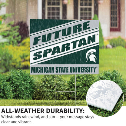 Michigan State University Coroplast Yard Sign, Future Student